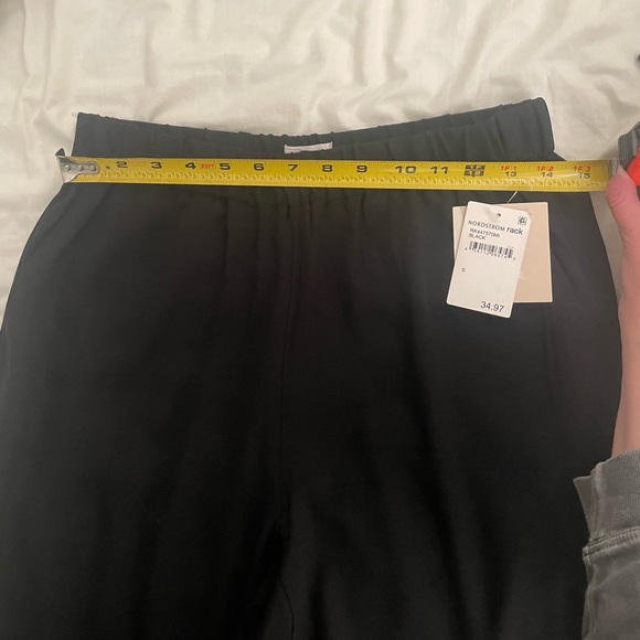 14th & Union Jogger Style Lightweight Relaxed Trousers in Black Sz S - Picture 9 of 11